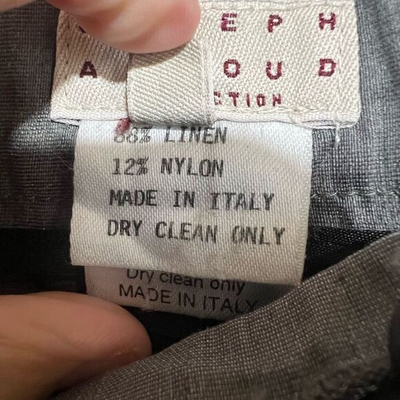 Joseph Abboud Collection size 12 linen dress pants - Picture 8 of 11